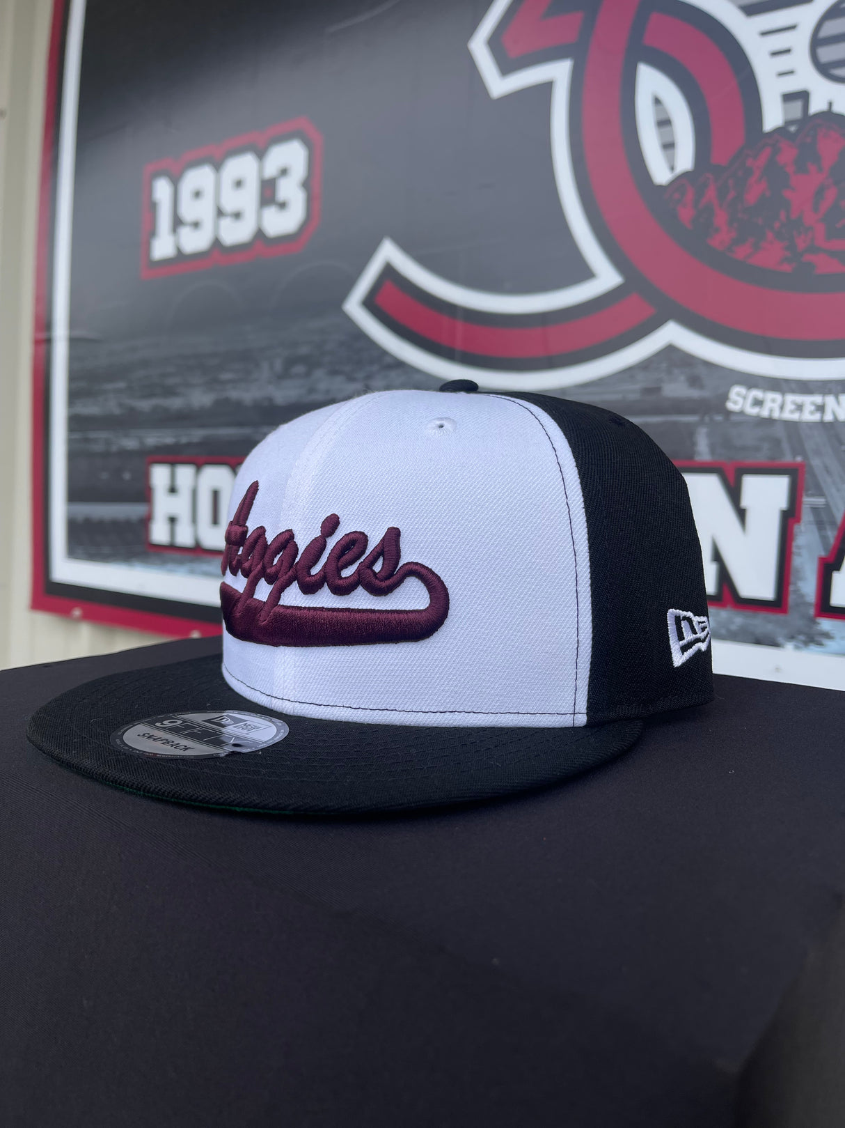 Aggies Script 59Fifty New Era Cap