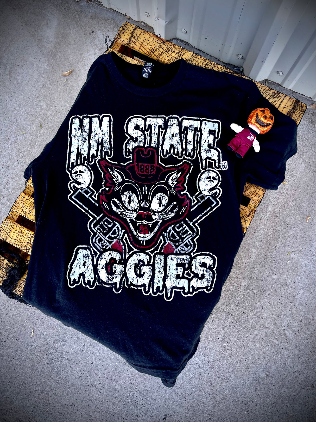 Spooky Aggies Cat Tee