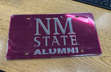 NM State Stacked Alumni Acrylic Classic License Plate