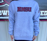 Champion NMSU Crossed Pistols Fleece Crew