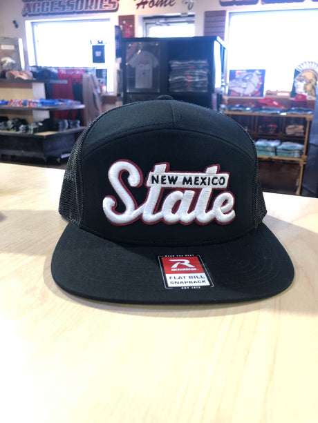 Retro NM State Panel Trucker Cap