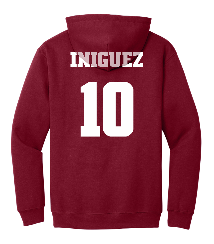 Gabriel Iniguez #10 Football Hoodie