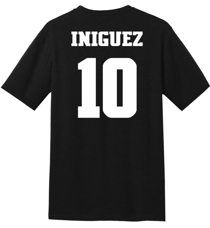Gabriel Iniguez #10 Football NM State Tee