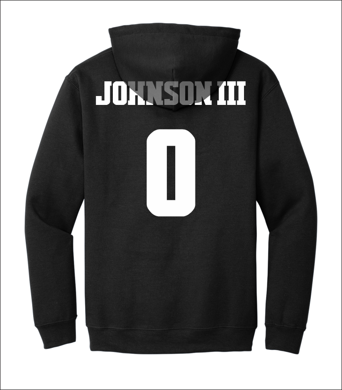 PJ Johnson III #0 Football Hoodie