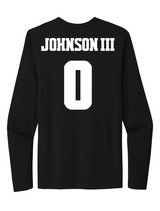 PJ Johnson III #0 Football Long Sleeve