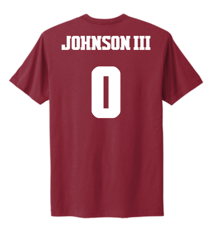 PJ Johnson III #0 Football NM State Tee