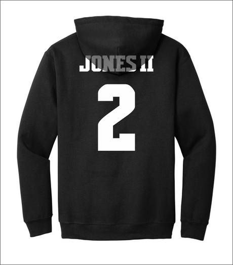 Keith Jones II #2 Baseball Stitched Hoodie