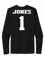 Makenzie Jones #1 Softball Stitched Long Sleeve Tee