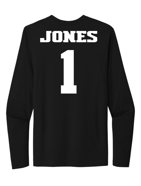 Makenzie Jones #1 Softball Stitched Long Sleeve Tee