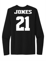 Jemel Jones #21 Men's Basketball Long Sleeve