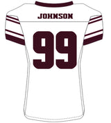 Liko Johnson #99 White Replica Jersey