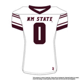 PJ Johnson III #0 White Replica Jersey