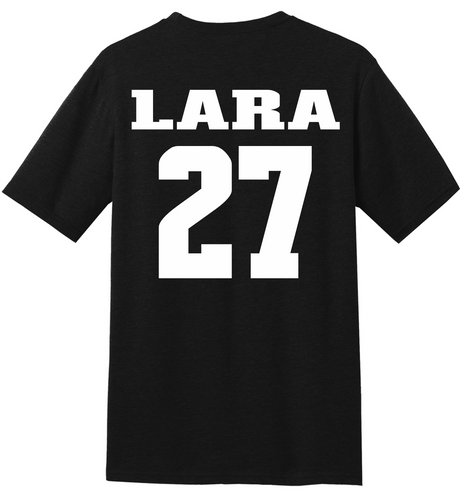 Lucia Lara #27 Women's Basketball NM State Tee