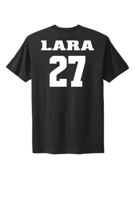 Lucia Lara #27 Women's Basketball NM State Tee