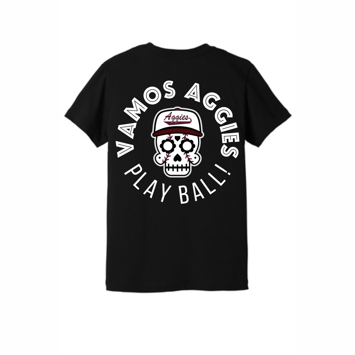 Los Aggies Play Ball Youth Tee