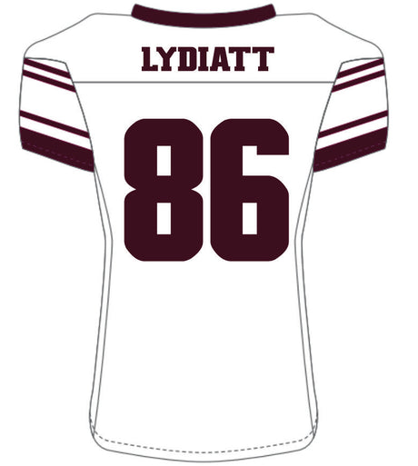 Jerry Lydiatt #86 White Replica Jersey