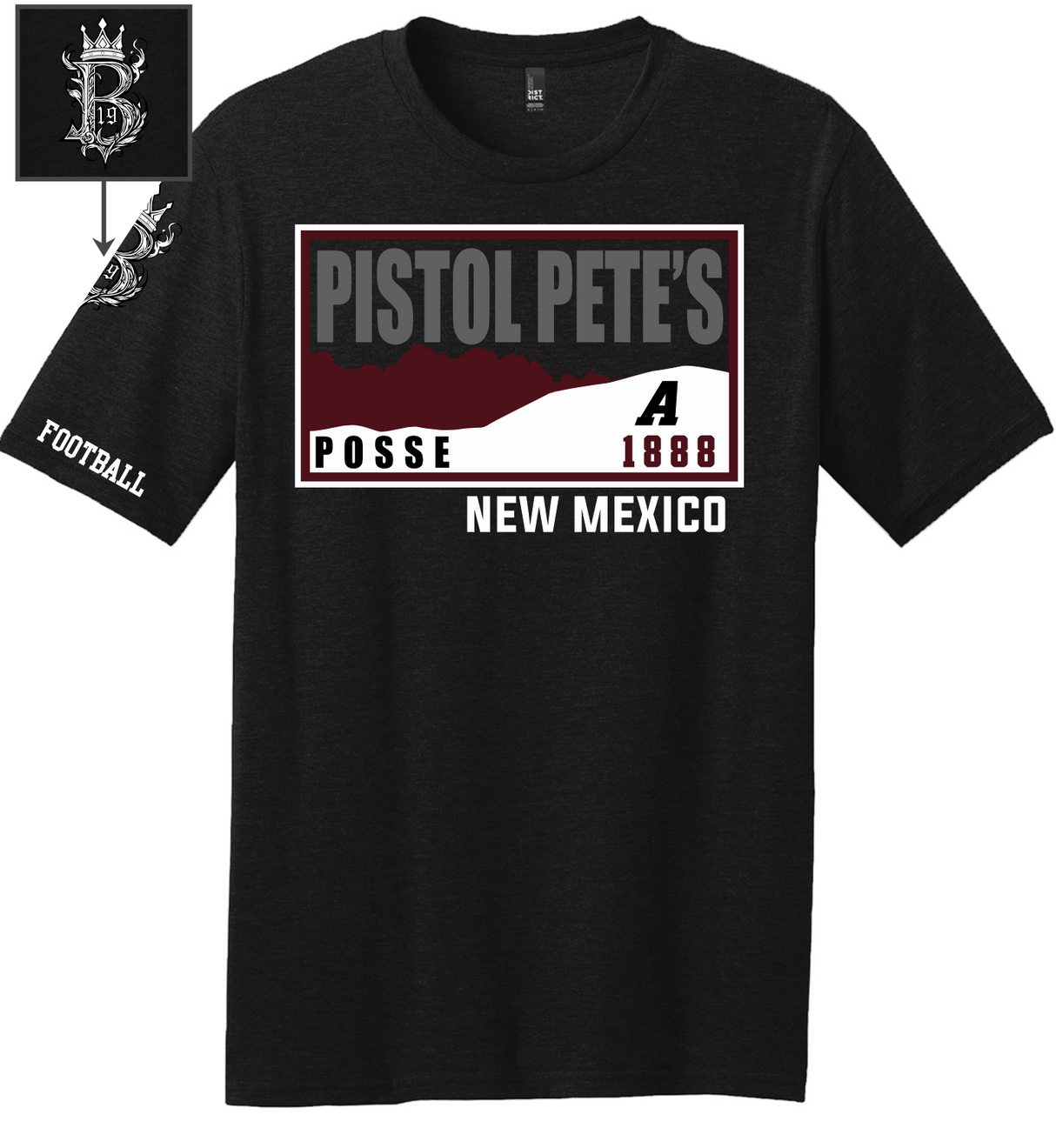 Brodrick Malone-Bradford #19 Football Tee