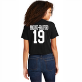 Brodrick Malone-Bradford #19 NIL Retro Crop Tee