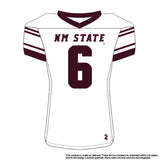 Brodrick Malone-Bradford #6 White Replica Jersey