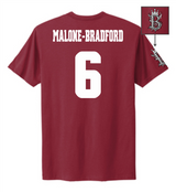 Brodrick Malone-Bradford #6 Football NM State Tee