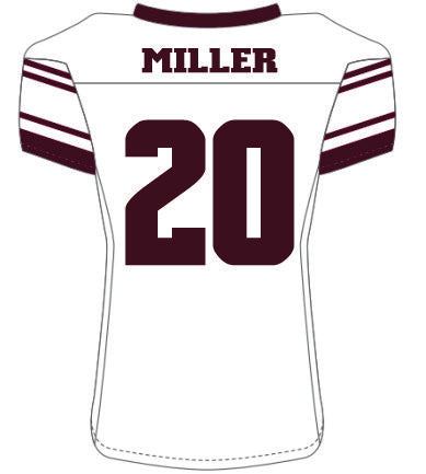 Mehki Miller #20 White Replica Jersey