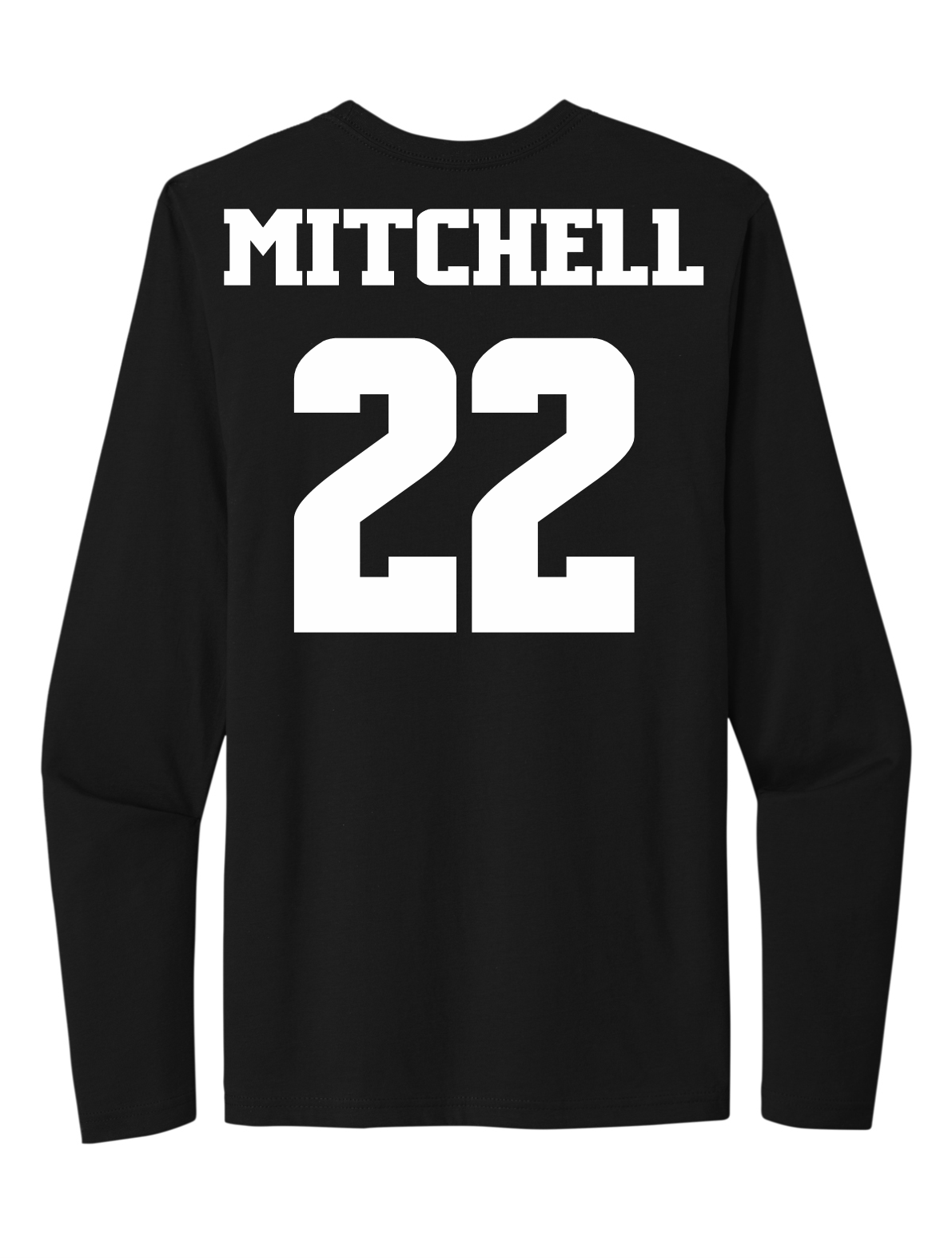 Devin Mitchell #22 NM State Long Sleeve Tee