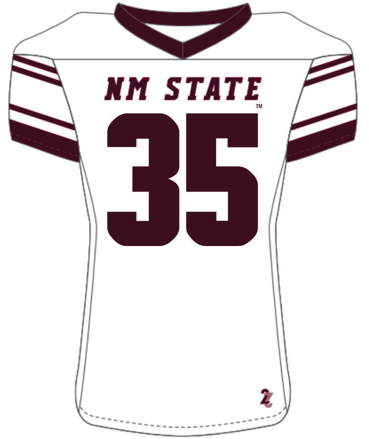 Tyler Martinez #35 White Replica Jersey