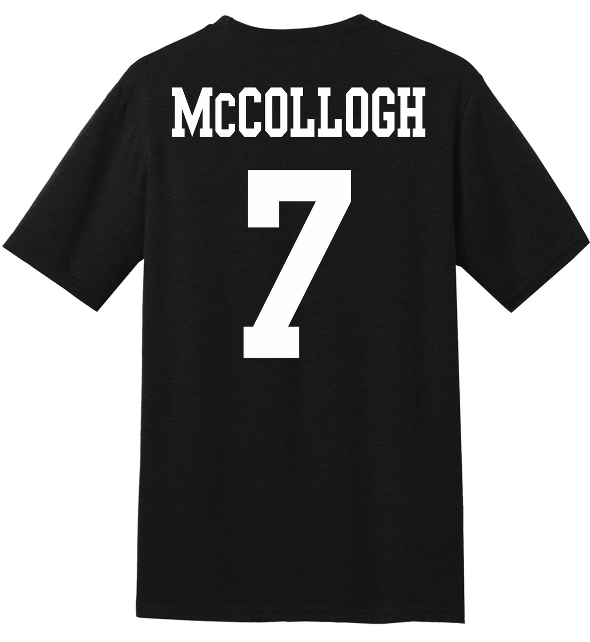 McCullough #7 Football Tee