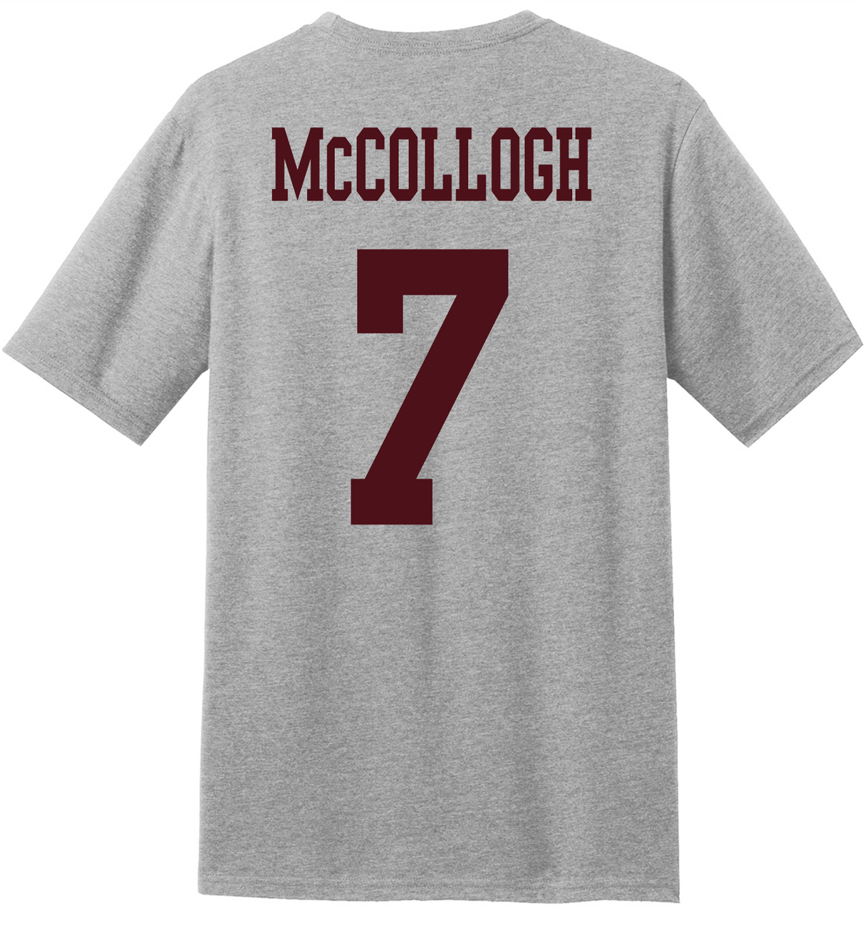 McCullough #7 Football Tee