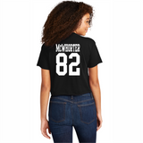 Miles McWhorter #82 NIL Retro Crop Tee