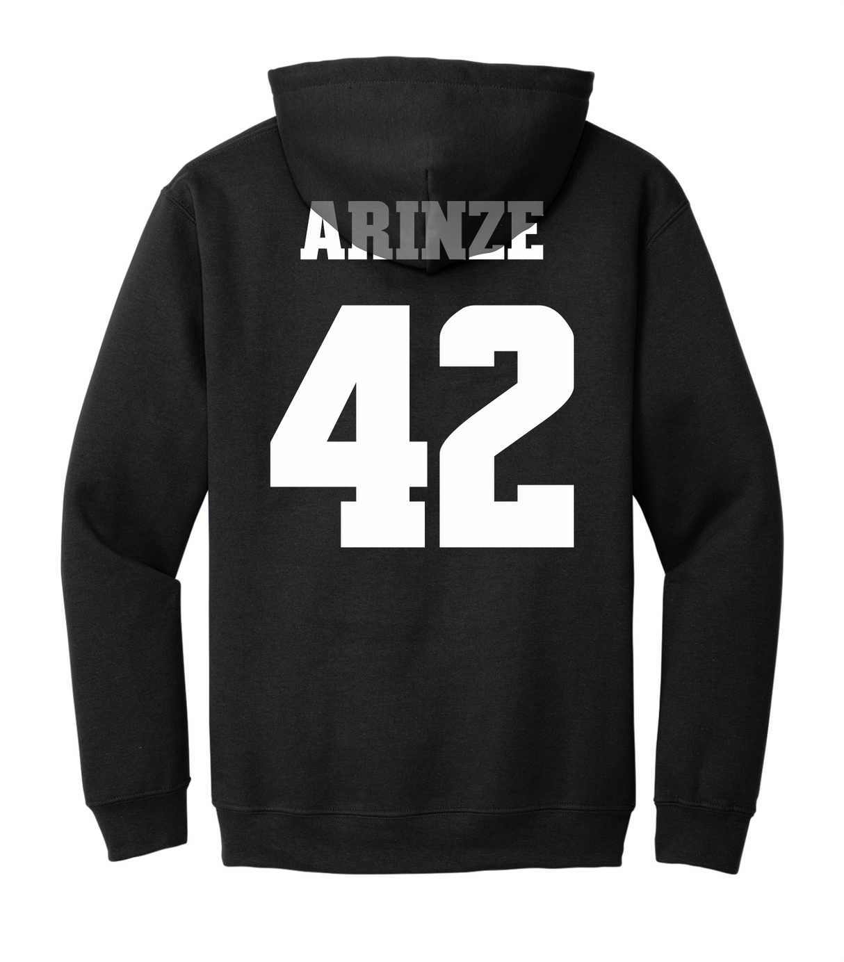 Noah Arinze #42 Football Stitched Hoodie