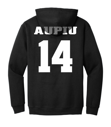 Sone Aupiu #14 Football Stitched Hoodie