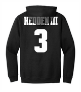 Trey Hedden III #3 Football Stitched Hoodie