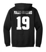 Brodrick Malone-Bradford #19 Football Stitched Hoodie