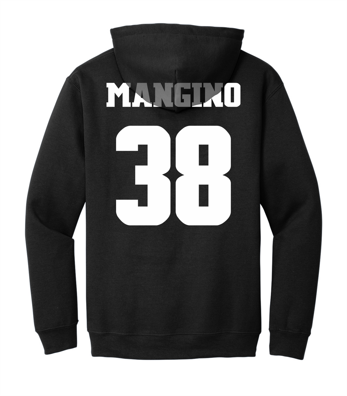 Colt Mangino #38 Football Stitched Hoodie