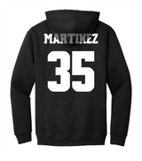 Tyler Martinez #35 Football Stitched Hoodie