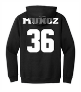 Angel Muñoz #36 Football Stitched Hoodie