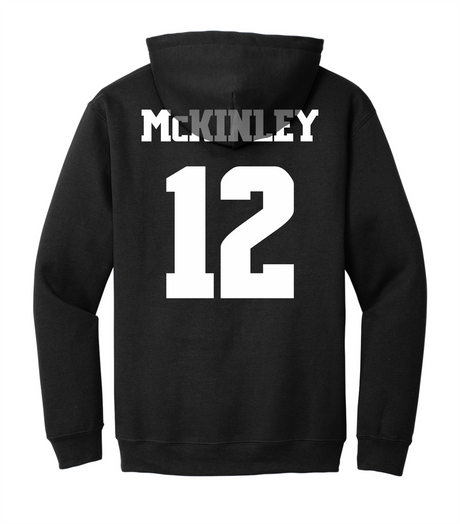 Rashad McKinely #12 Football Stitched Hoodie