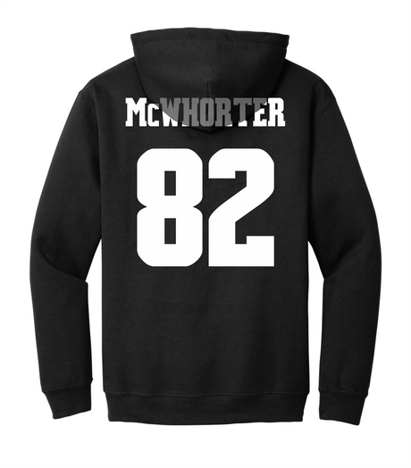 Miles McWhorter #82 Football Stitched Hoodie