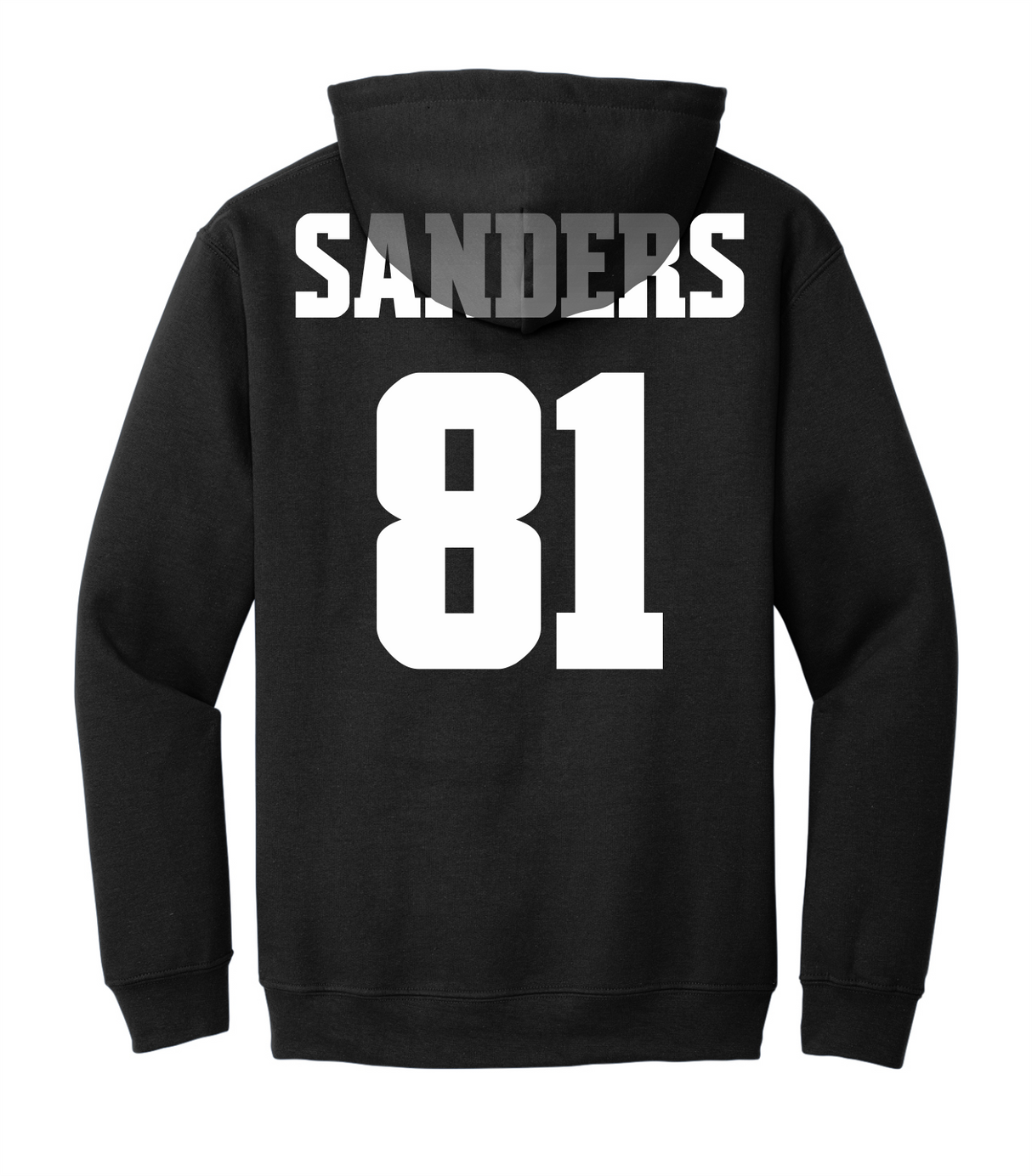 JaDarius Sanders #81 Football Stitched Hoodie