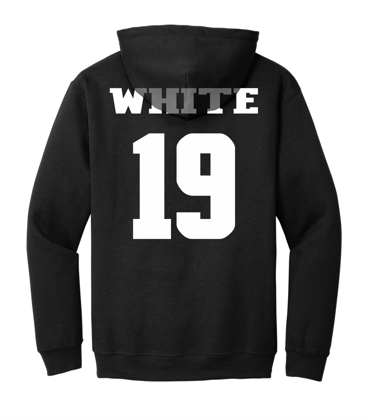 Jabril White #19 Football Stitched Hoodie