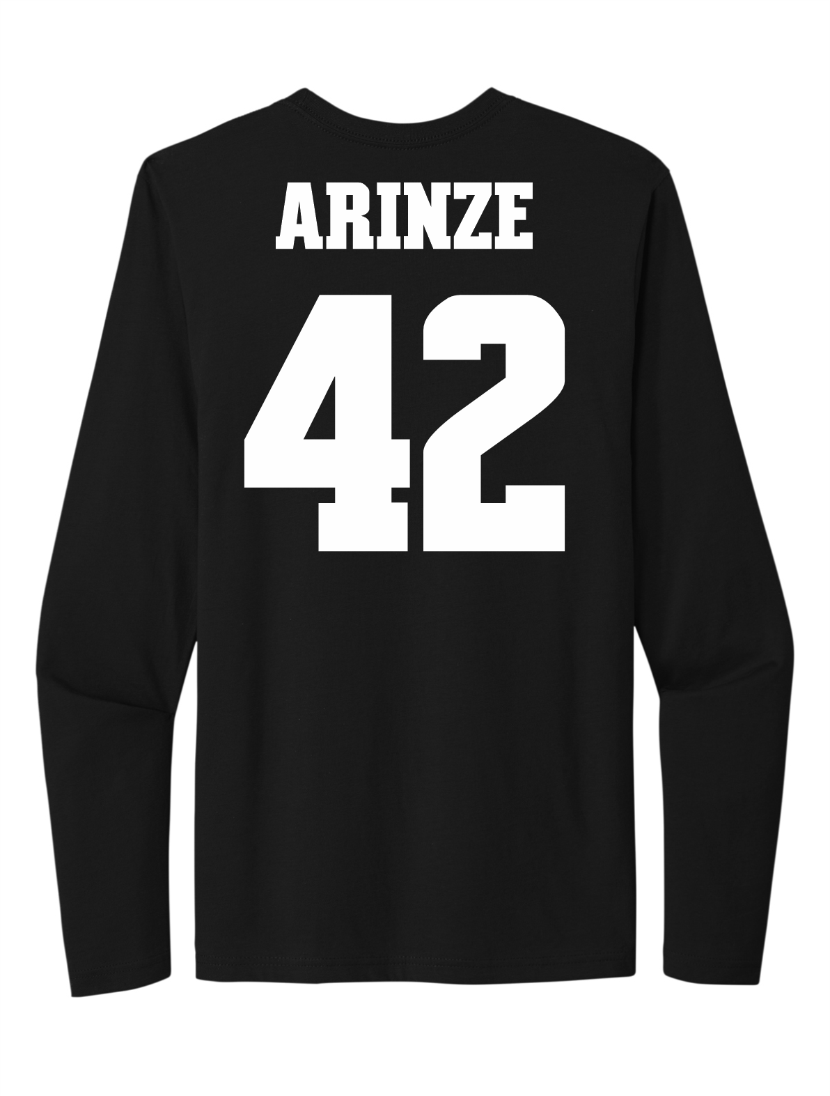 Noah Arinze #42 Football Stitched Long Sleeve