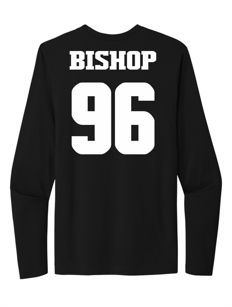 Garrett Bishop #96 Football Stitched Long Sleeve