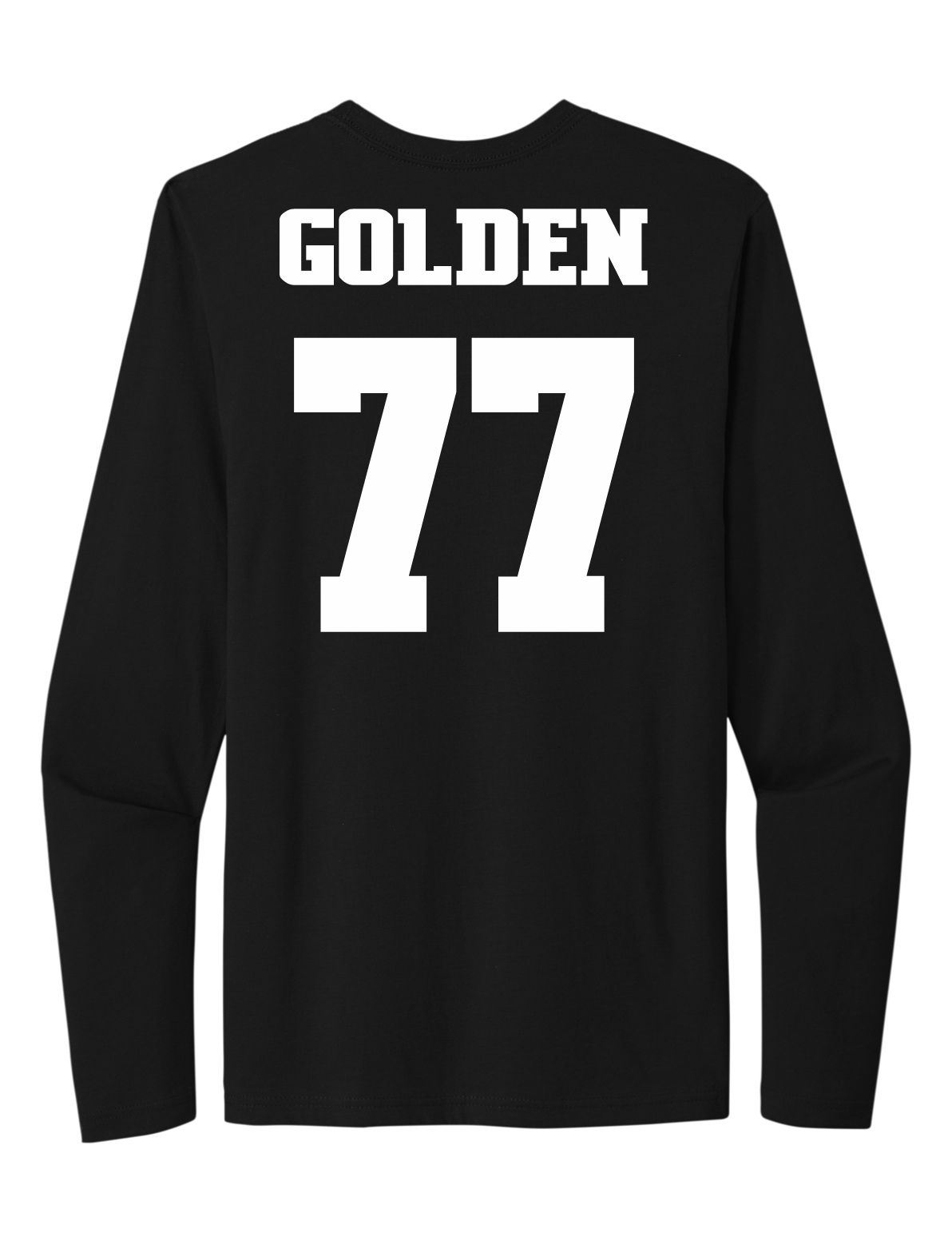 Jacob Golden #77 Football Stitched Long Sleeve