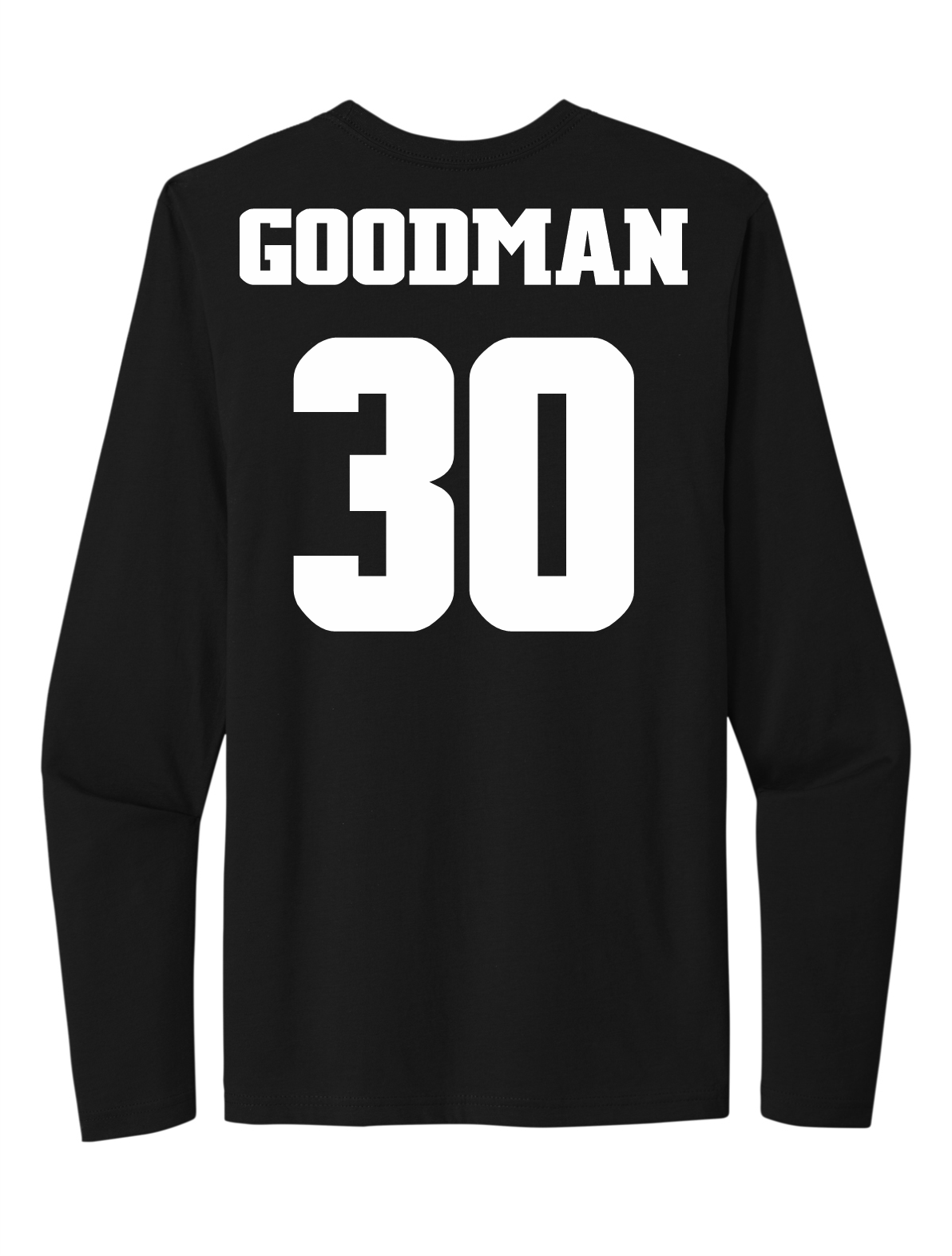 Dailan Goodman #30 Football Stitched Long Sleeve