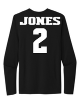 James Jones #2 Football Stitched Long Sleeve
