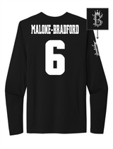 Brodrick Malone-Bradford #19 Football Stitched Long Sleeve
