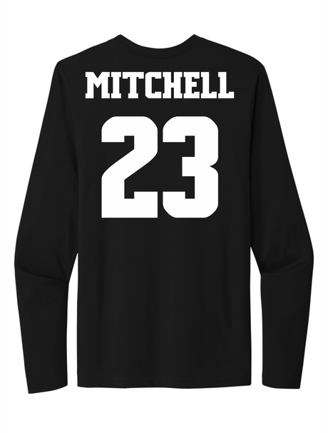 Nate Mitchell #23 Football Stitched Long Sleeve