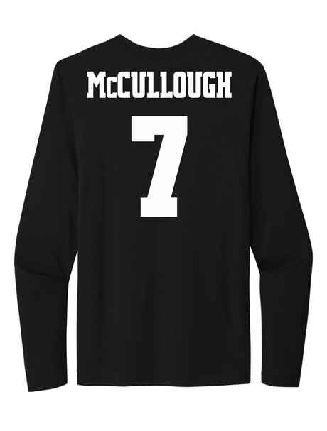 DJ McCullough #7 Football Stitched Long Sleeve