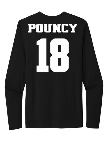 Amari Pouncy #18 Football Stitched Long Sleeve